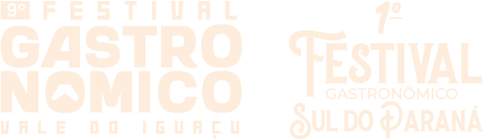 Logo Festival Gastronômico do Vale do Iguaçu